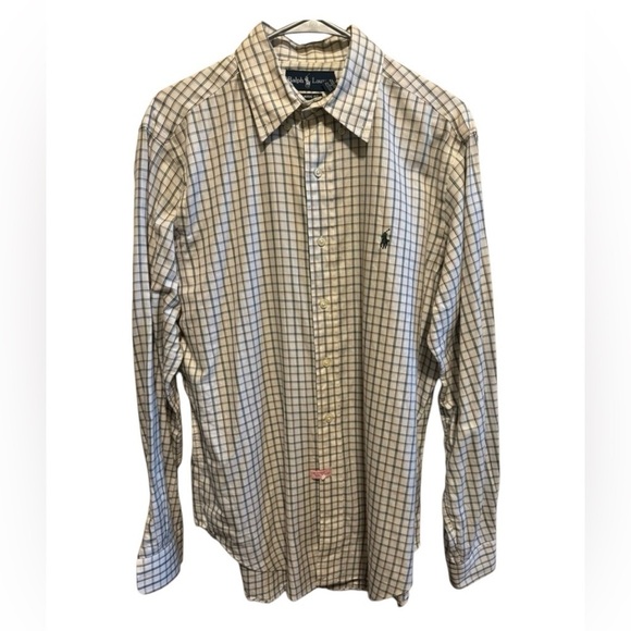 Ralph Lauren Other - Ralph Lauren Polo Men’s Long Sleeve Classic Fit Button Down Shirt Sz L